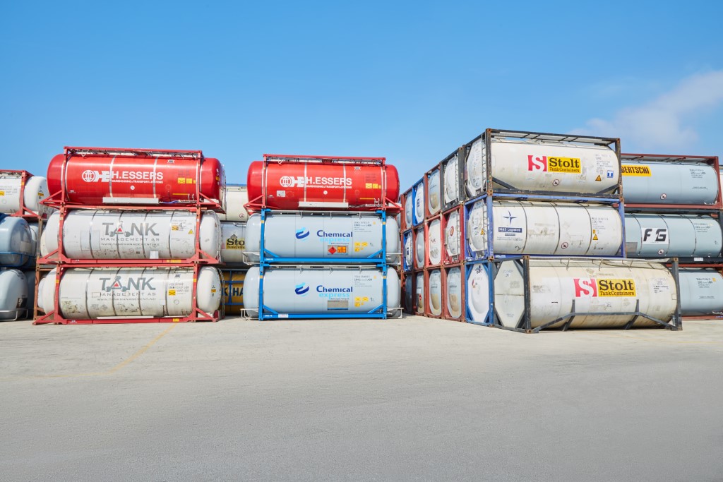 Telematic management of containers